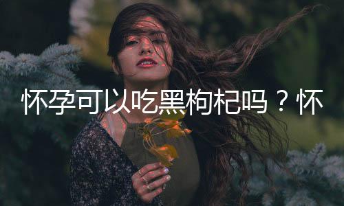 怀孕可以吃黑枸杞吗?怀孕吃什么比较好